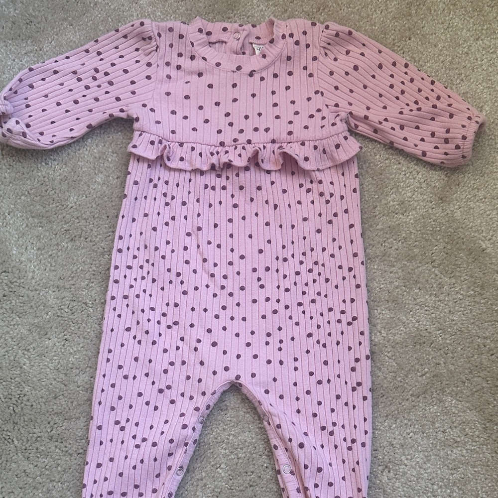 Kate Quinn Pink Polka Dot One Piece